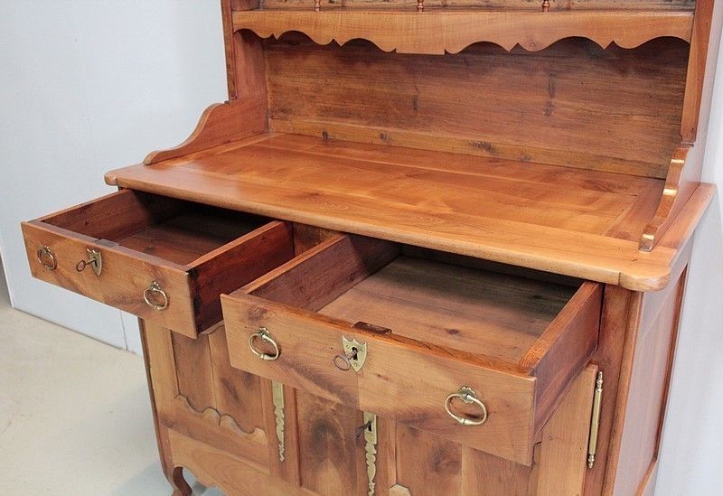Buffet Louis XV Cherry 19th photo vinterior