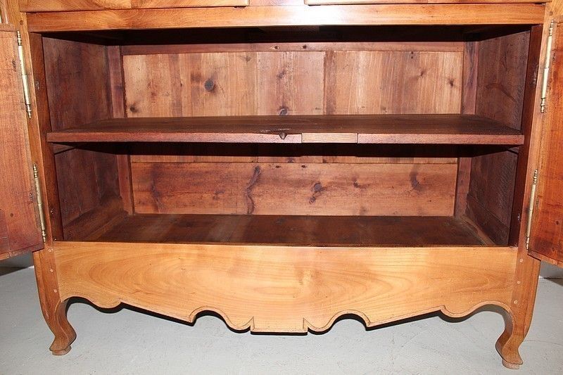 Buffet Louis XV Cherry 19th photo vintage