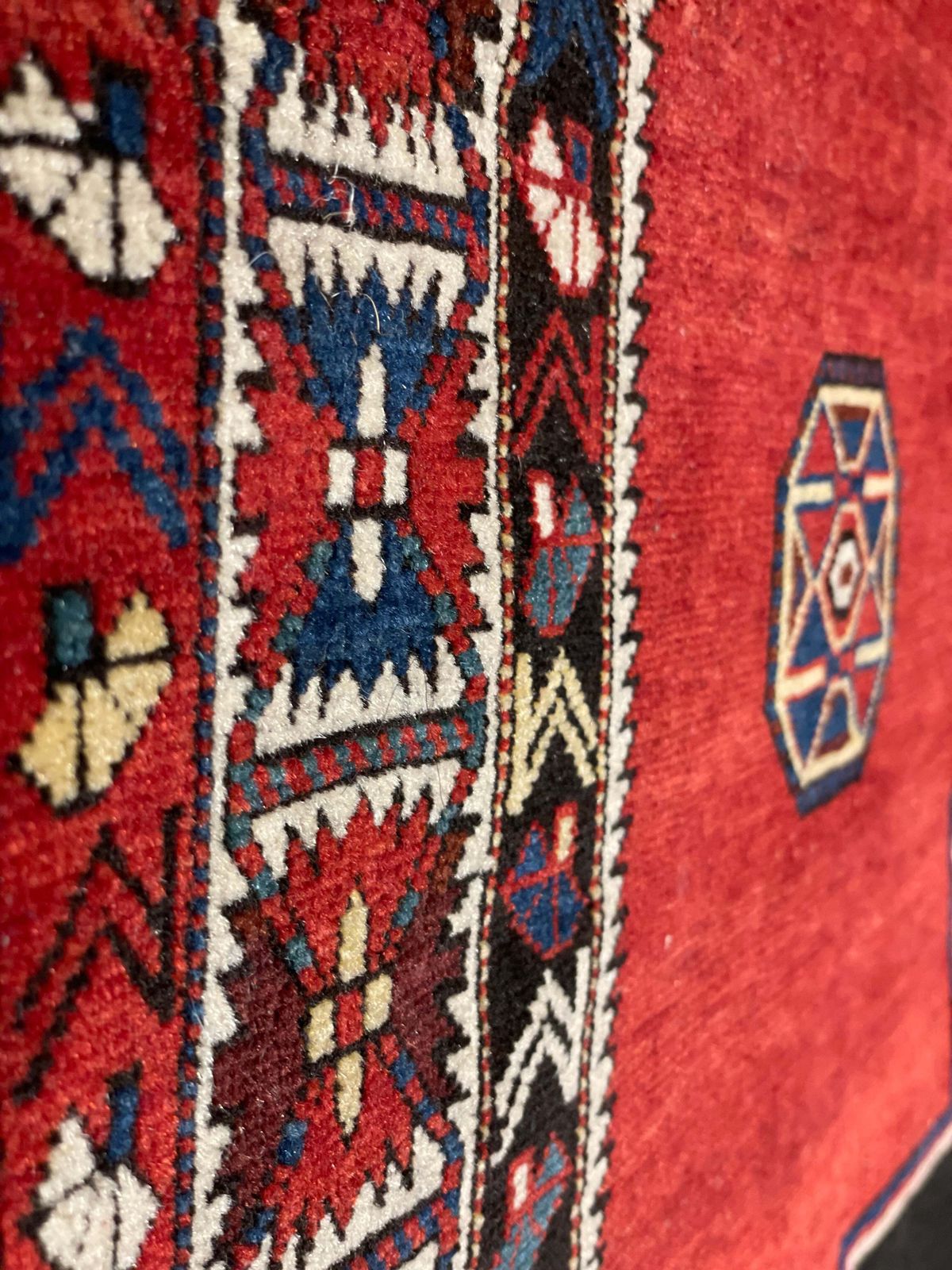 Antique Caucasian Kuba Konagkend Rug photo vintage