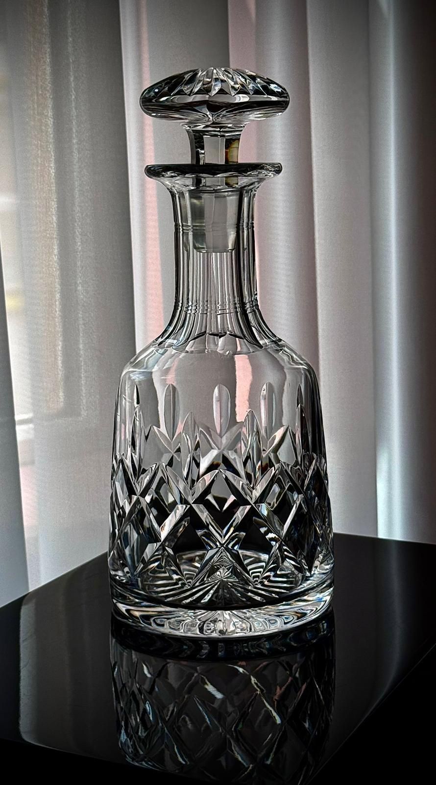 Stuart Crystal Ashford Whisky Decanter, Cut Glass photo Home Decor