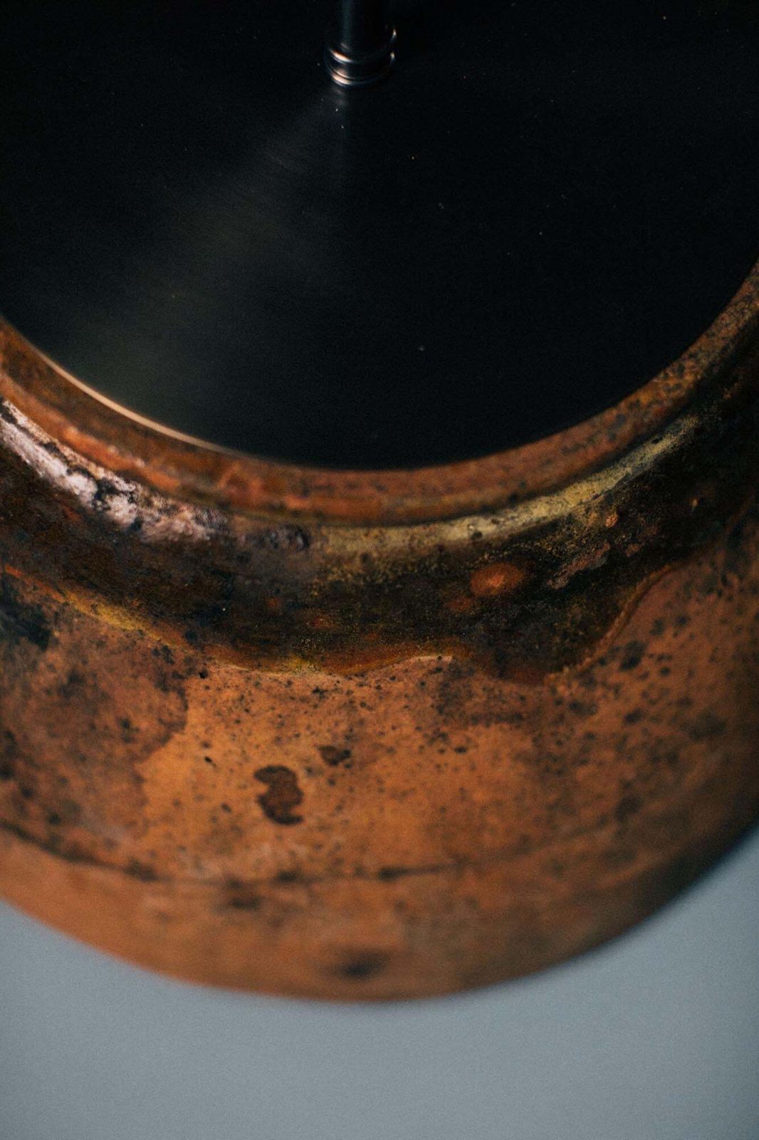 photo for sale Aegean Glazed Olive Jar Table Lamp