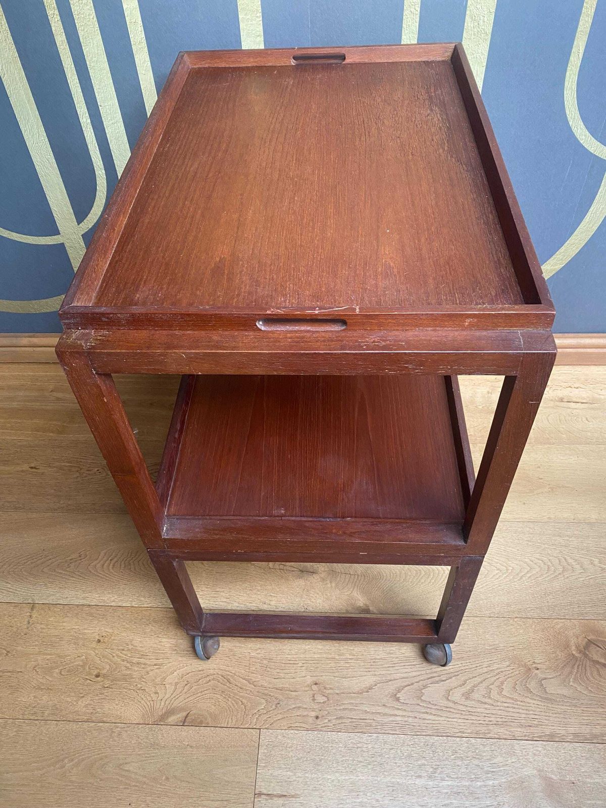 White And Newton Mid Century Trolley, Bar Cart, Side Tables, Coffee Tables, Tray photo for sale