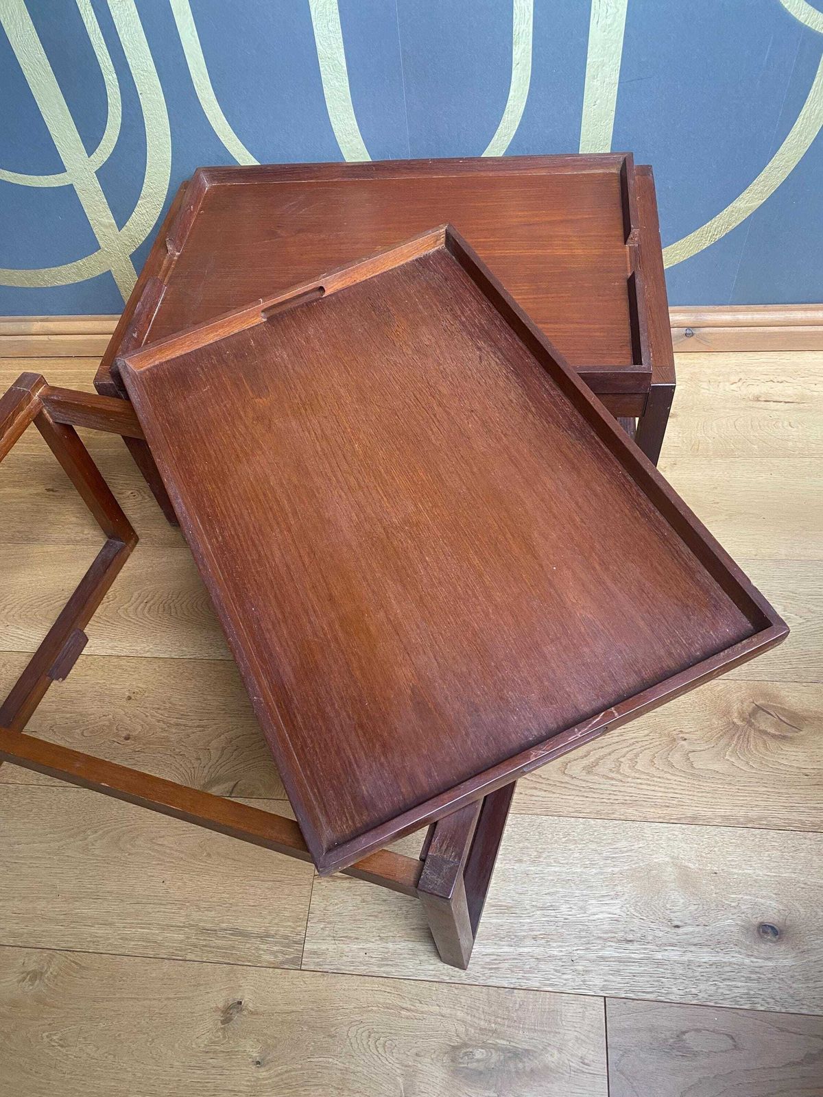 White And Newton Mid Century Trolley, Bar Cart, Side Tables, Coffee Tables, Tray photo 235.0