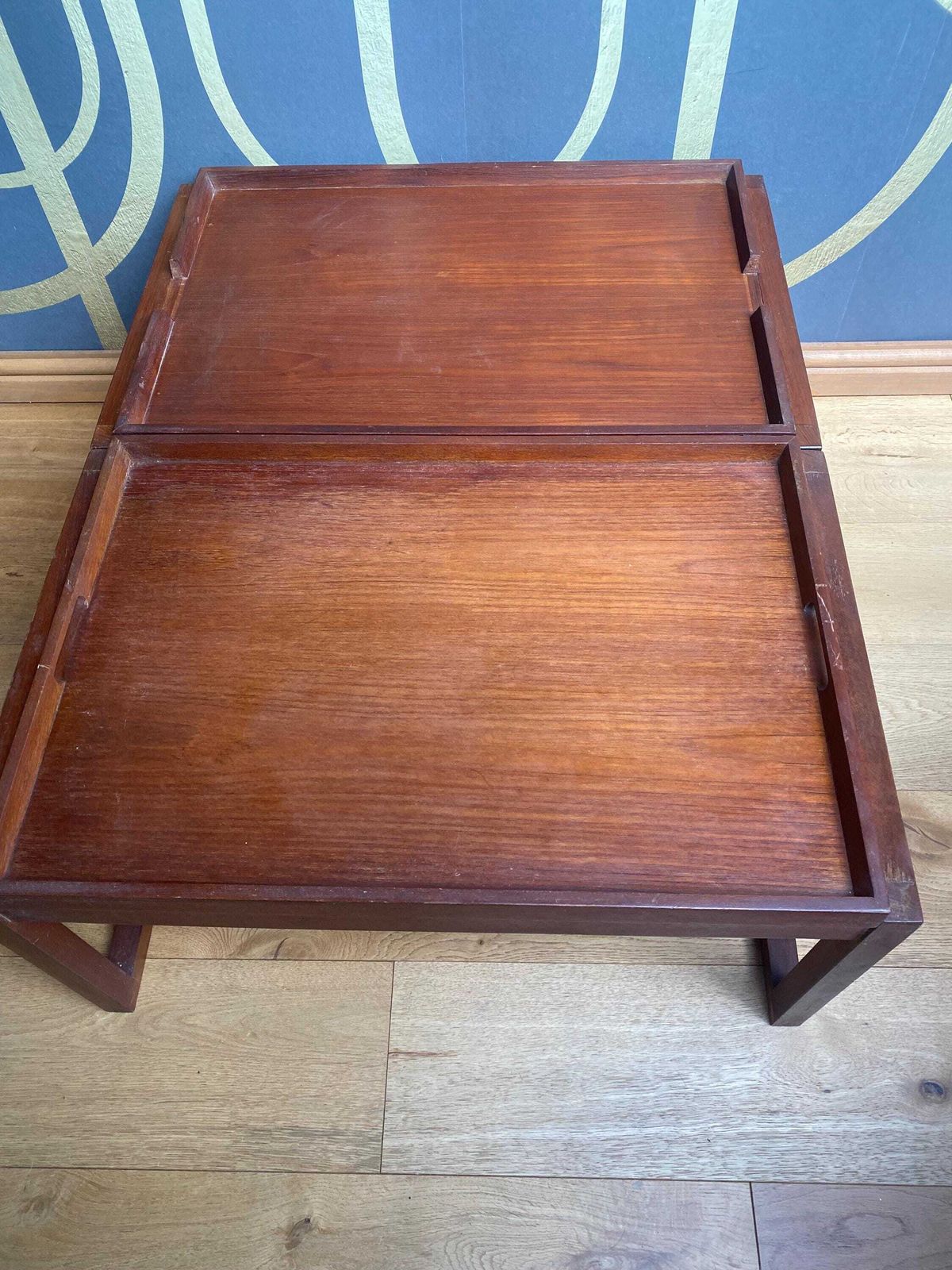 White And Newton Mid Century Trolley, Bar Cart, Side Tables, Coffee Tables, Tray photo buy