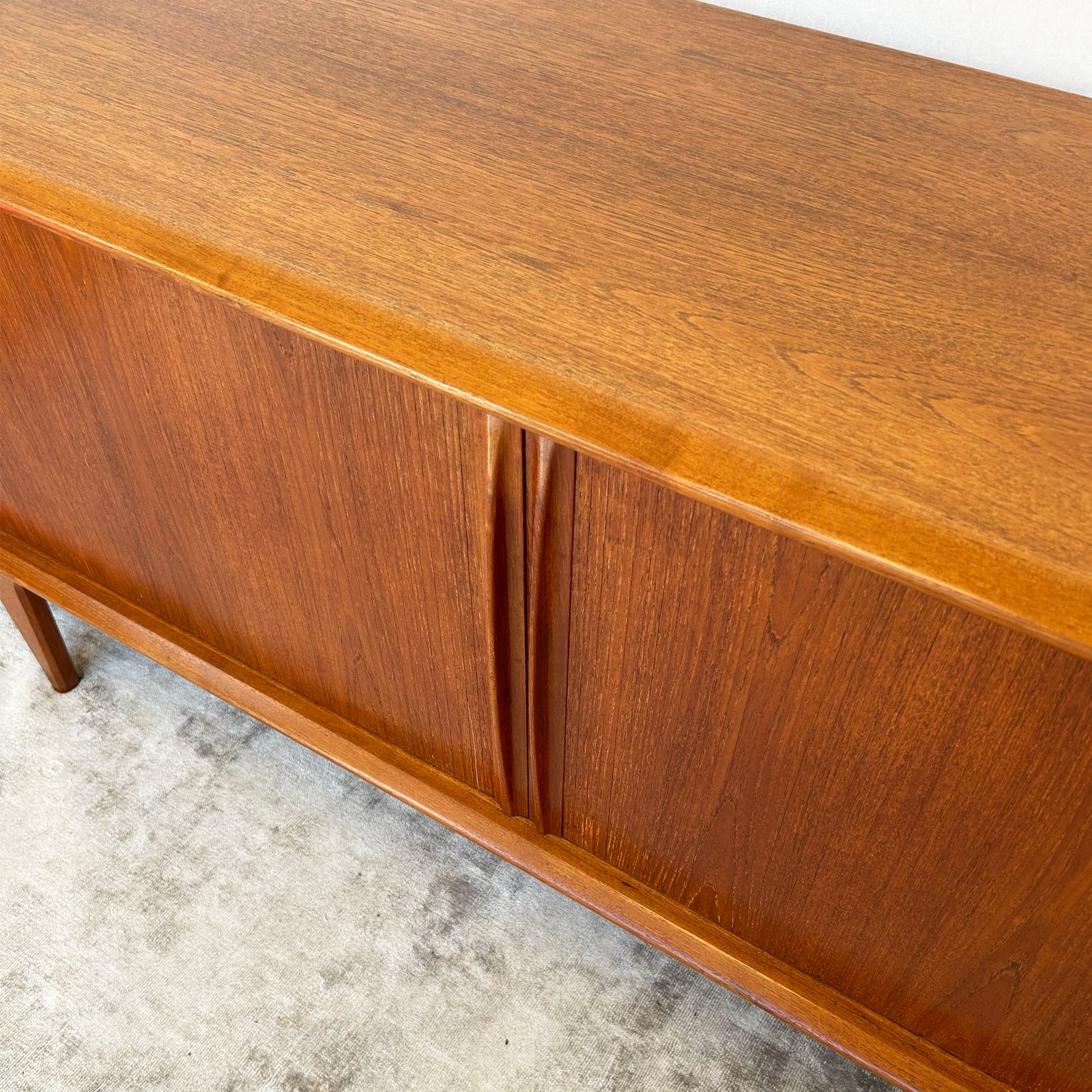 photo furniture Isabel Bernhard For Pedersen & Søn Model 156 Teak Sideboard