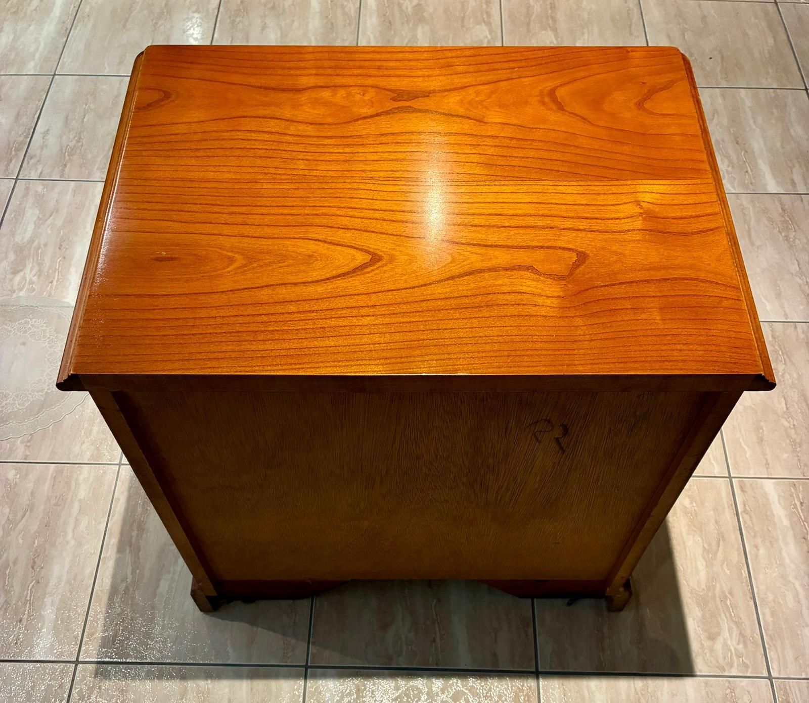 Pair Of Younger Furniture Cherry Bedside Chest With Brushing Slide photo furniture