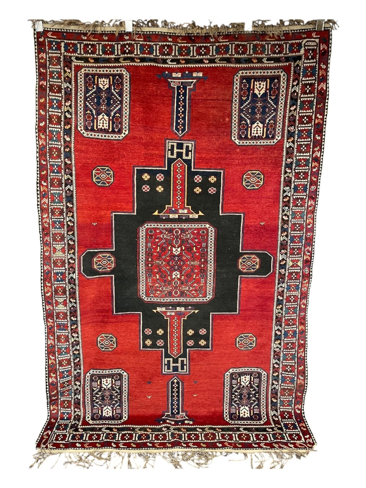 Antique Caucasian Kuba Konagkend Rug