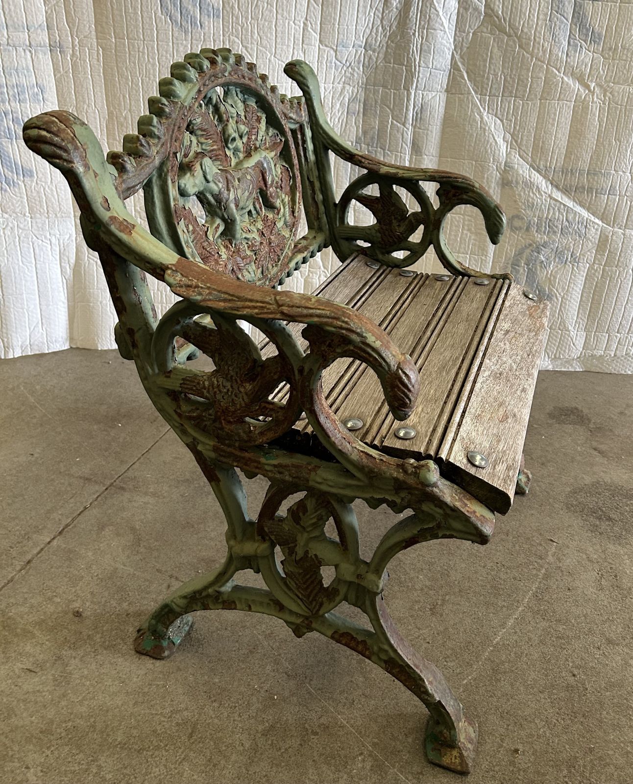 Cast Iron Garden Seating Set photo vinterior