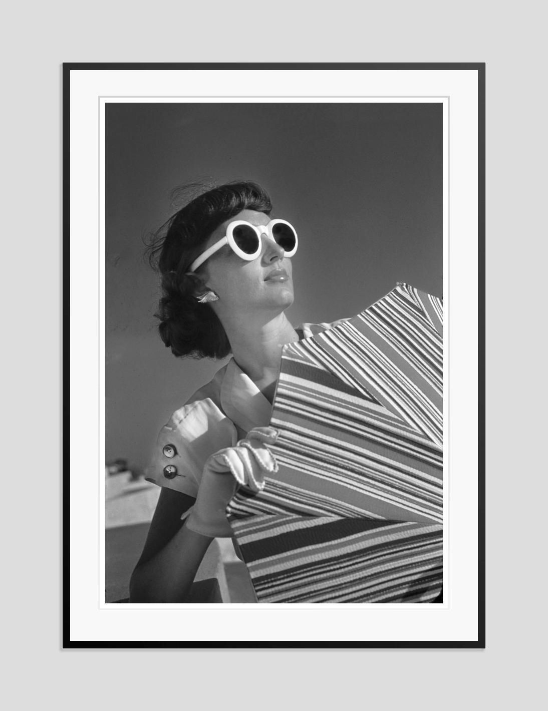 Toni Frissell 'Vogue Sunshine' 1946 Archival Pigment Print Framed In Black