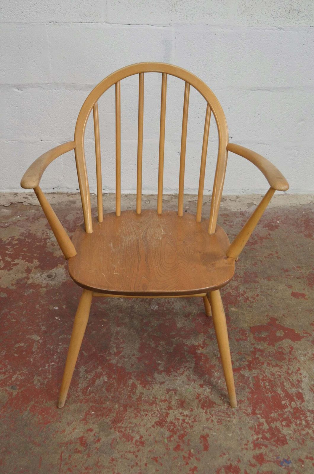 Vintage Ercol Carver Chair Windsor Model 370 photo for sale