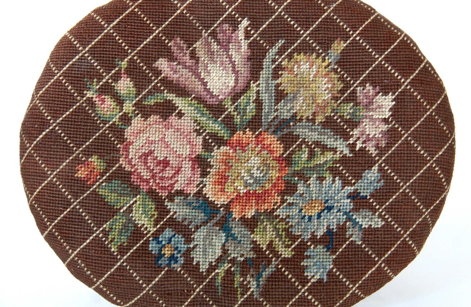 photo for sale Luigina, Antique Louis XVI Style Foot Rest/ Stool, Italy, 1940s