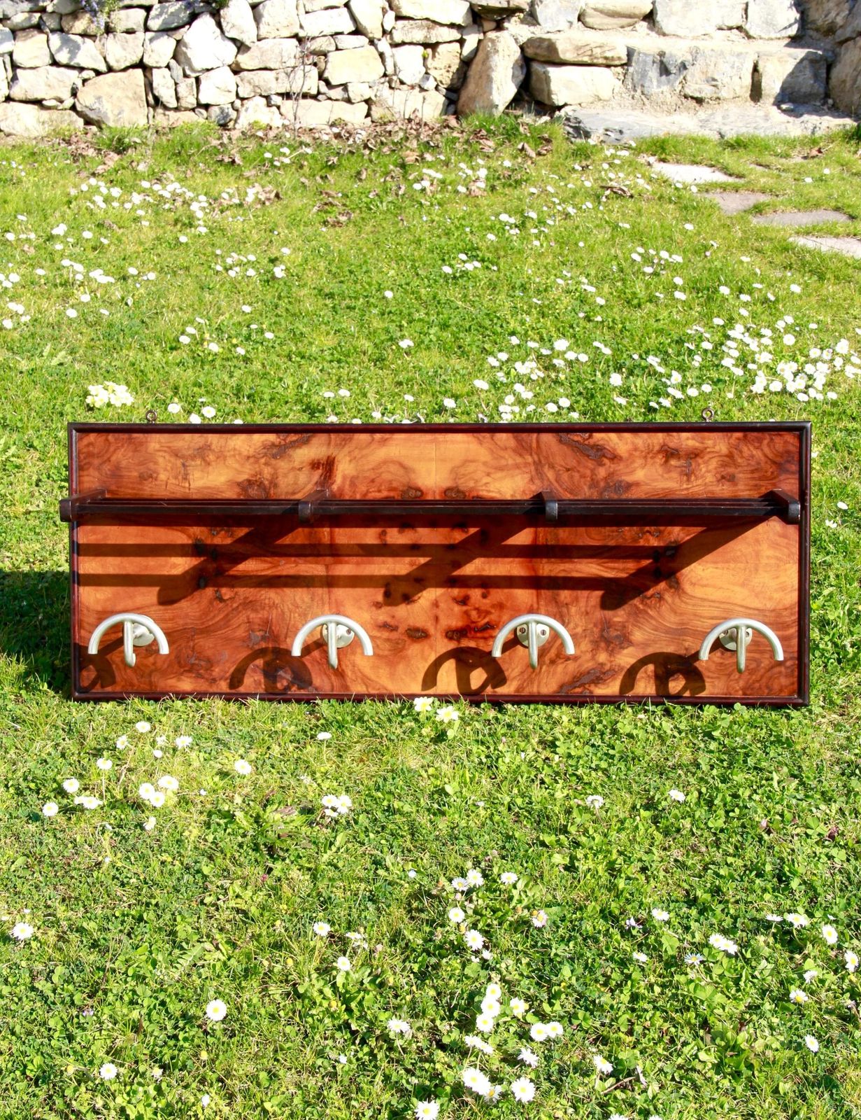 Arturo, Antique Art Deco Wall Coat Hanger, Italy, 1930s photo Furniture