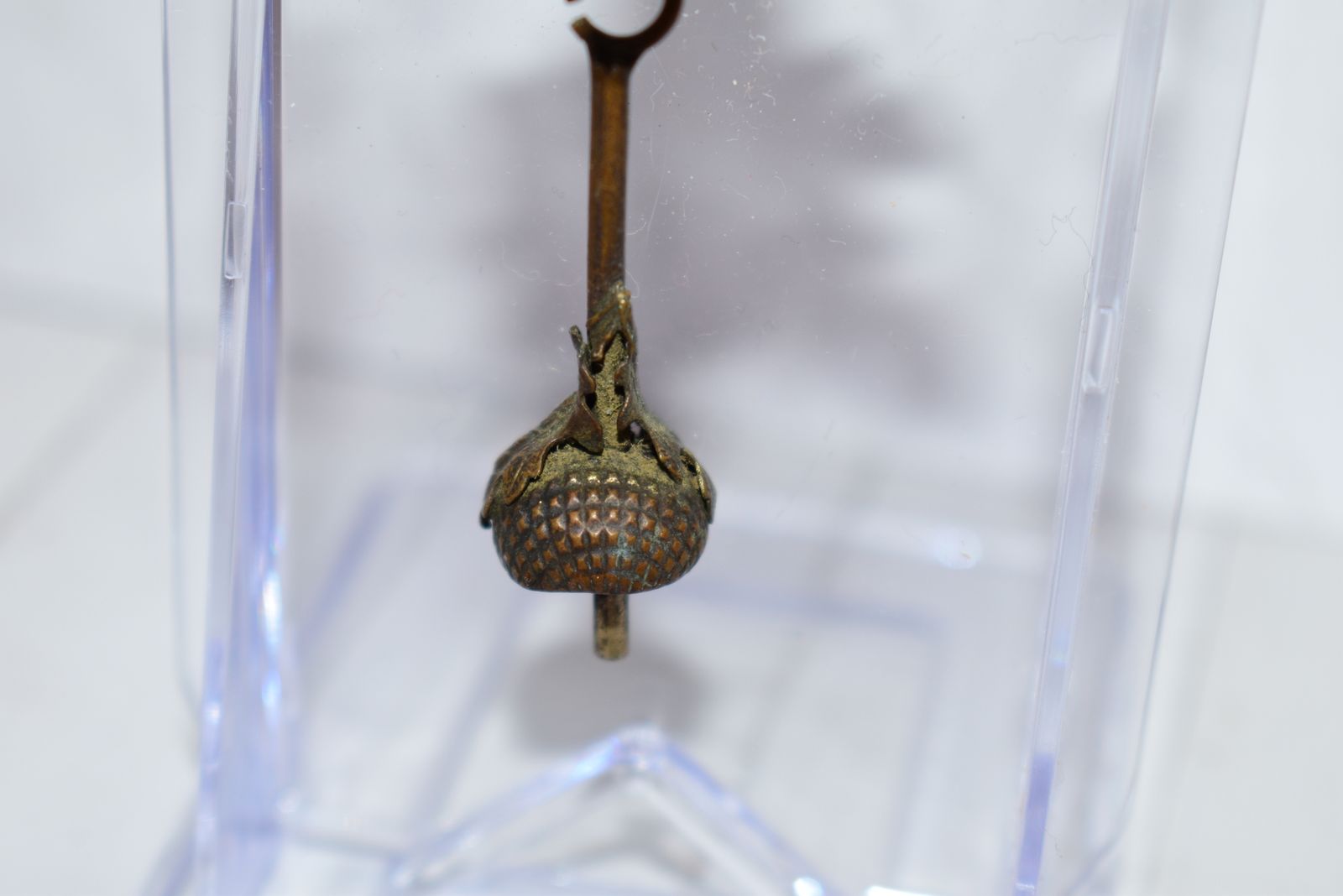 Cold Painted Bronze Begging Pig Table Bell Handle And Clapper In Shape Of An Acorn   Gorgeous Rare Viennese Figure photo vinterior