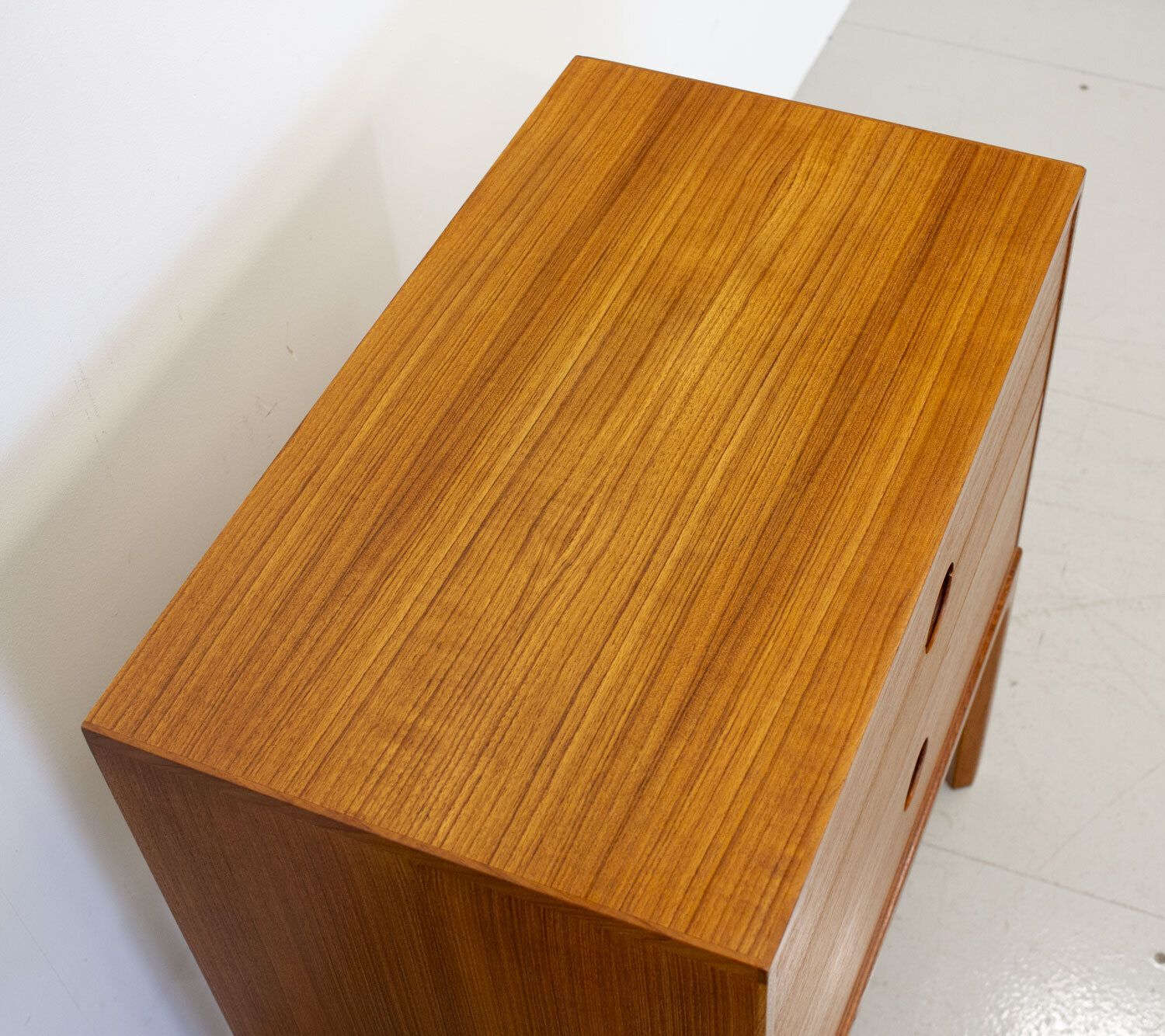 Danish Model 386 Teak Chest Of Drawers By Kai Kristiansen For Aksel Kjersgaard, 1960s photo for sale