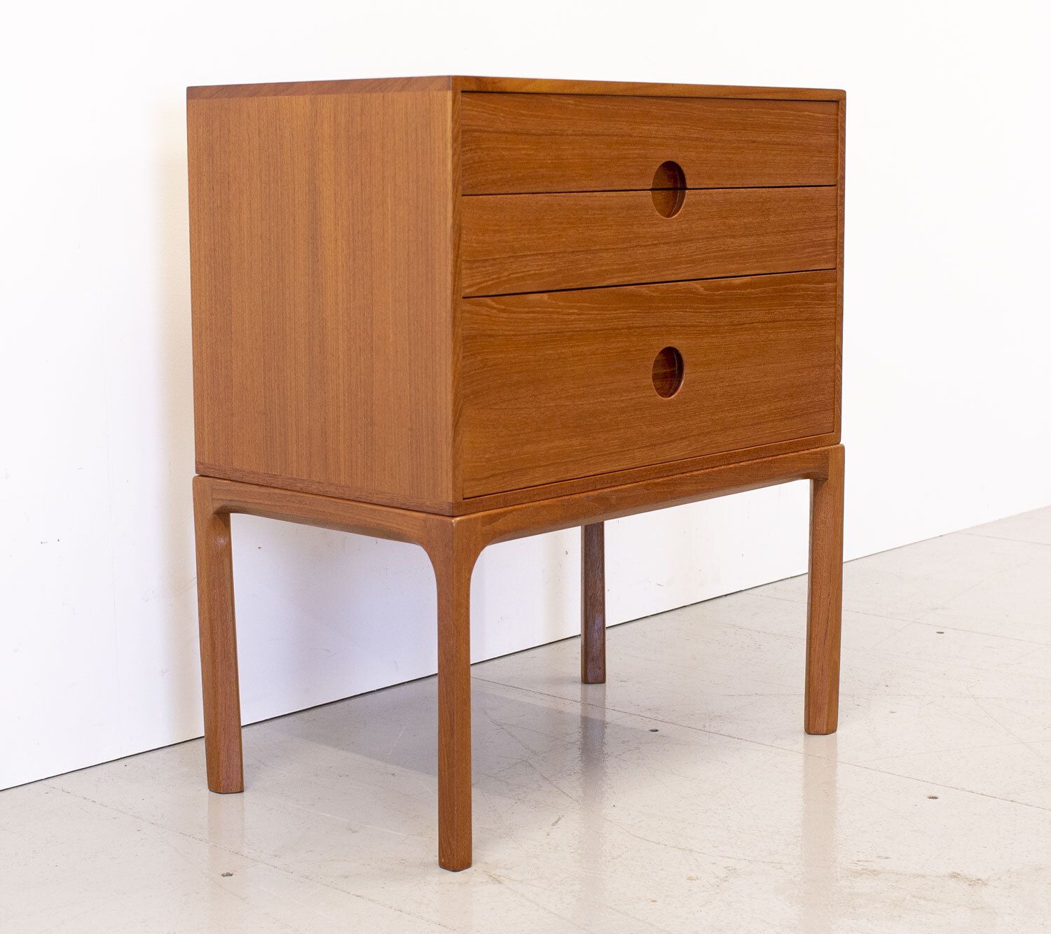 Danish Model 386 Teak Chest Of Drawers By Kai Kristiansen For Aksel Kjersgaard, 1960s photo buy