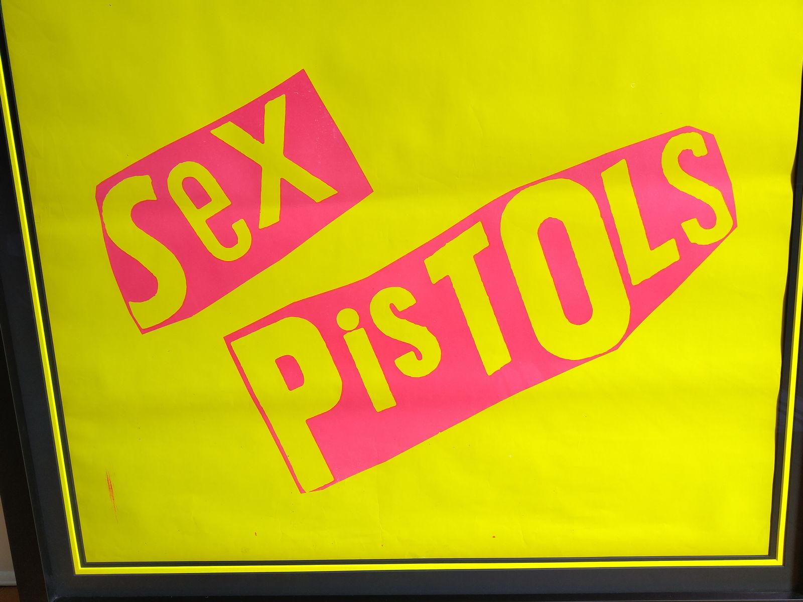 Museum Grade 1977 Sex Pistols Never Mind The Bollocks Original Promo – Rock Paper Film Coa – Harten Frameworks (Uk) Framed photo for sale