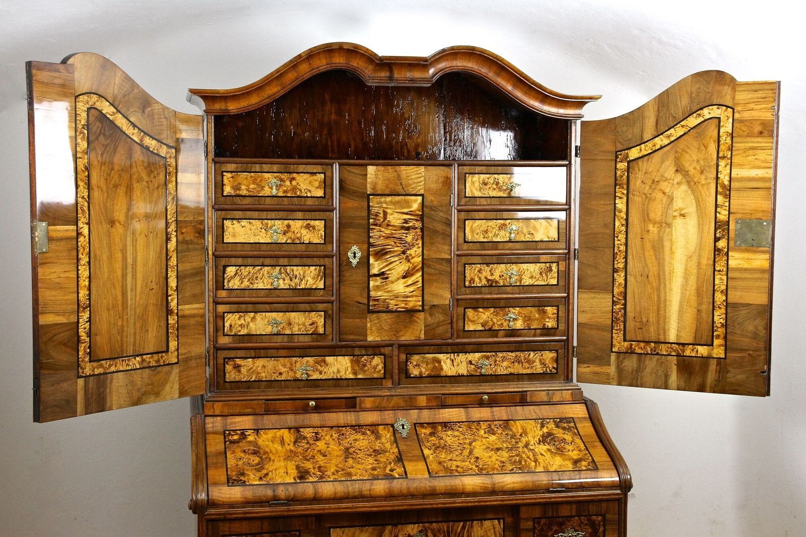 photo furniture 18th Century Baroque Secretaire/ Writing Cabinet, Germany Ca. 1770