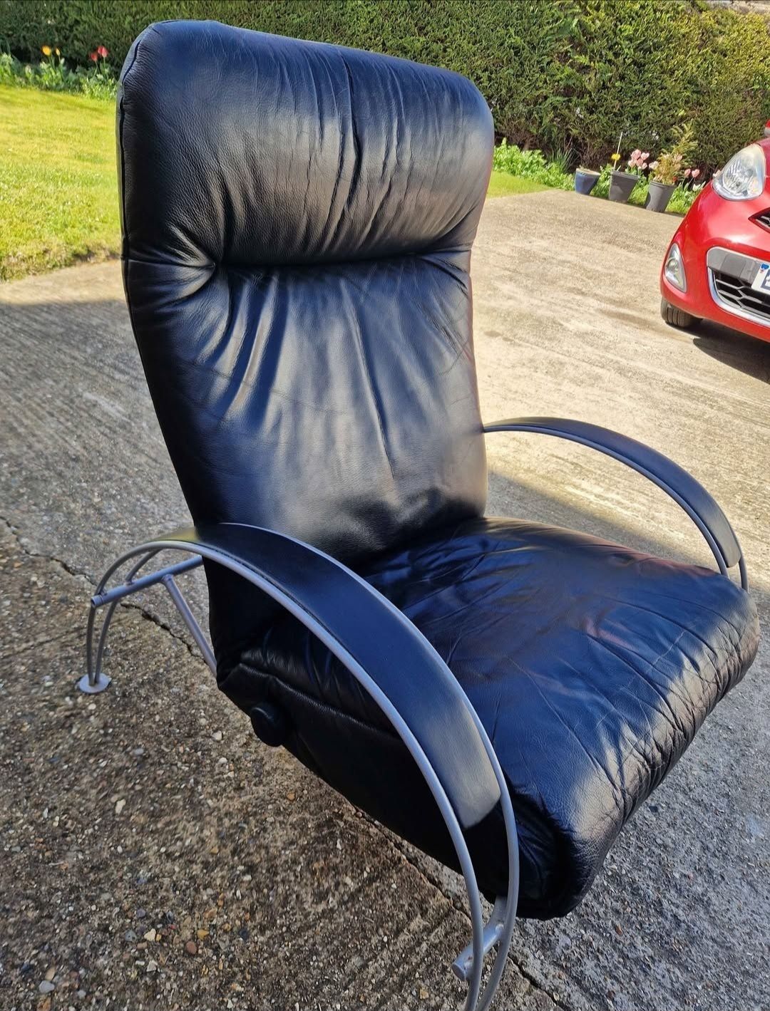 Stunning Percival Lafer "Billie" Recliner Armchairs X2 photo Furniture