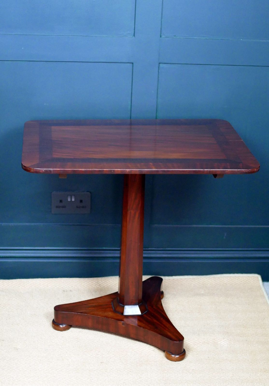 Antique William IV Rosewood Console Hall Side Table photo furniture