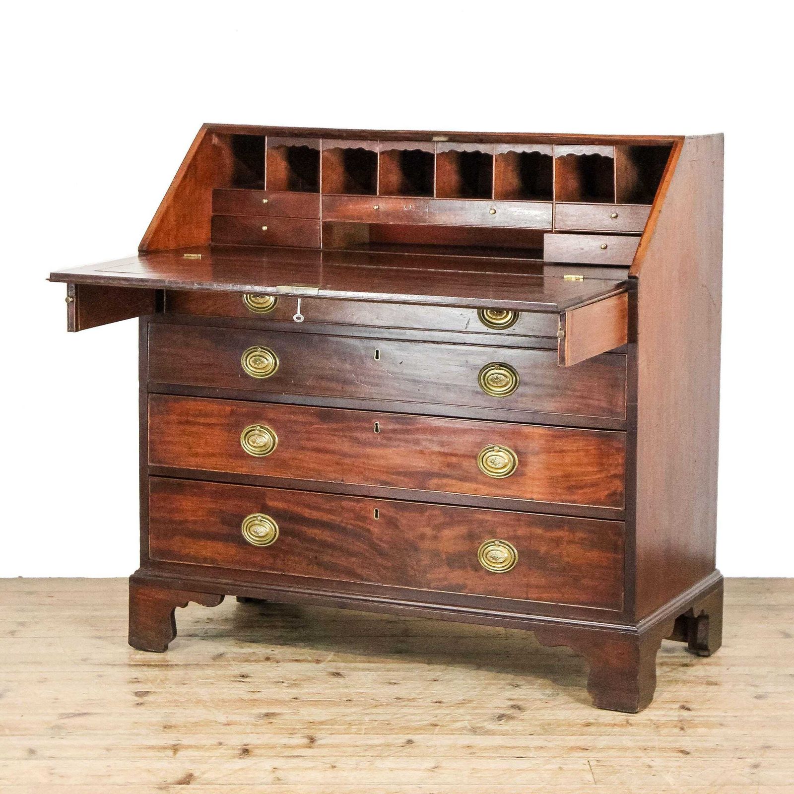 Antique Mahogany Bureau | Antique Bureaux | Antique Furniture | Mahogany Furniture | Antique Desks photo for sale