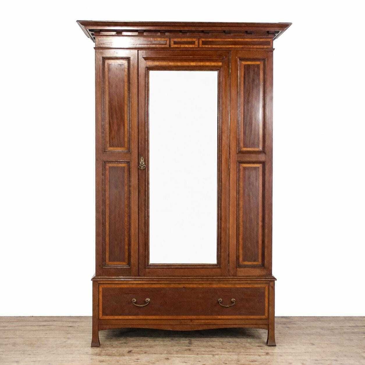 Antique Edwardian Wardrobe | Antique Wardrobe | Storage Cupboard | Antique Storage | Vintage Furniture