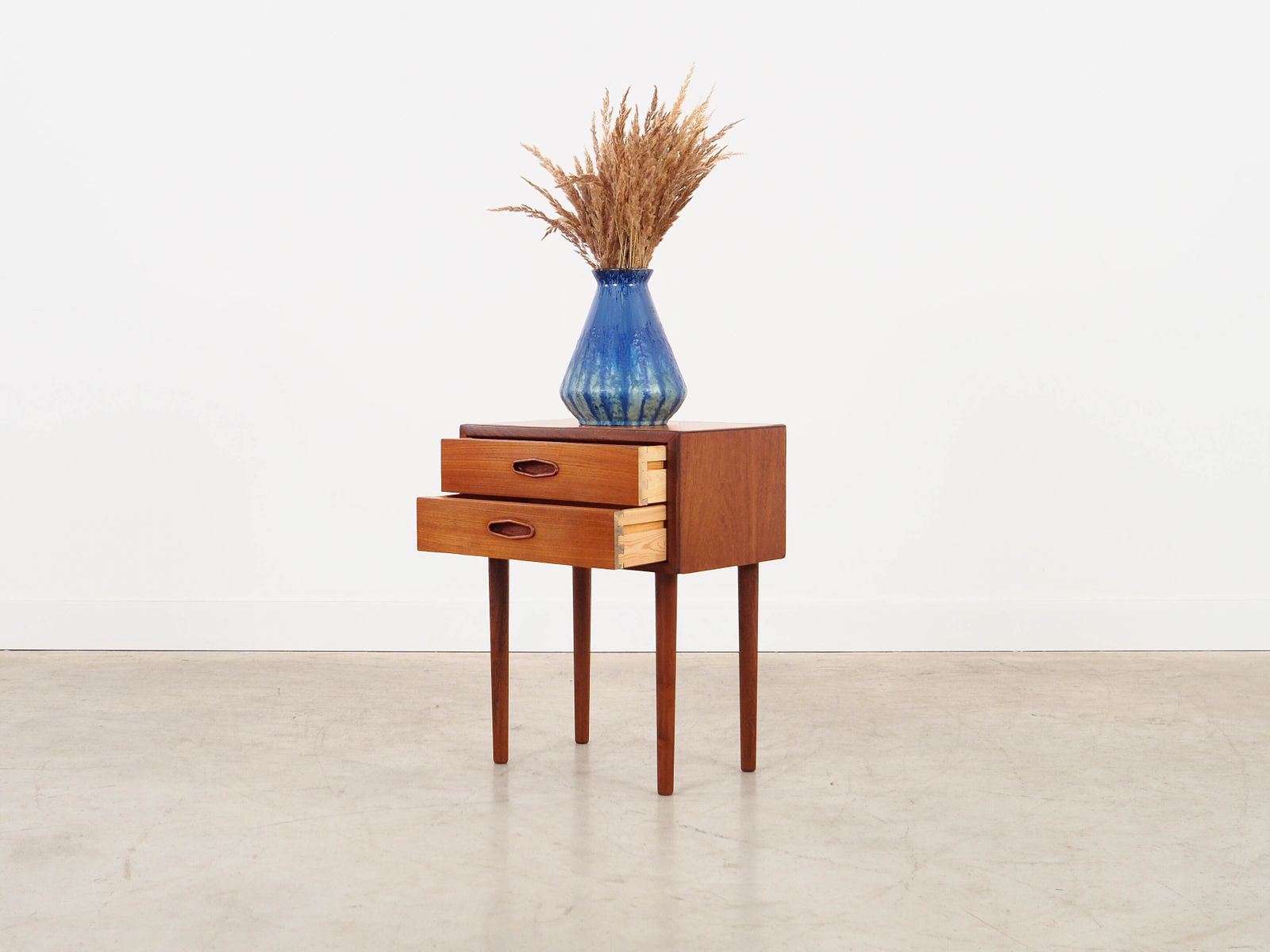 Teak Bedside Table, Danish Design, 1970s, Made In Denmark photo for sale