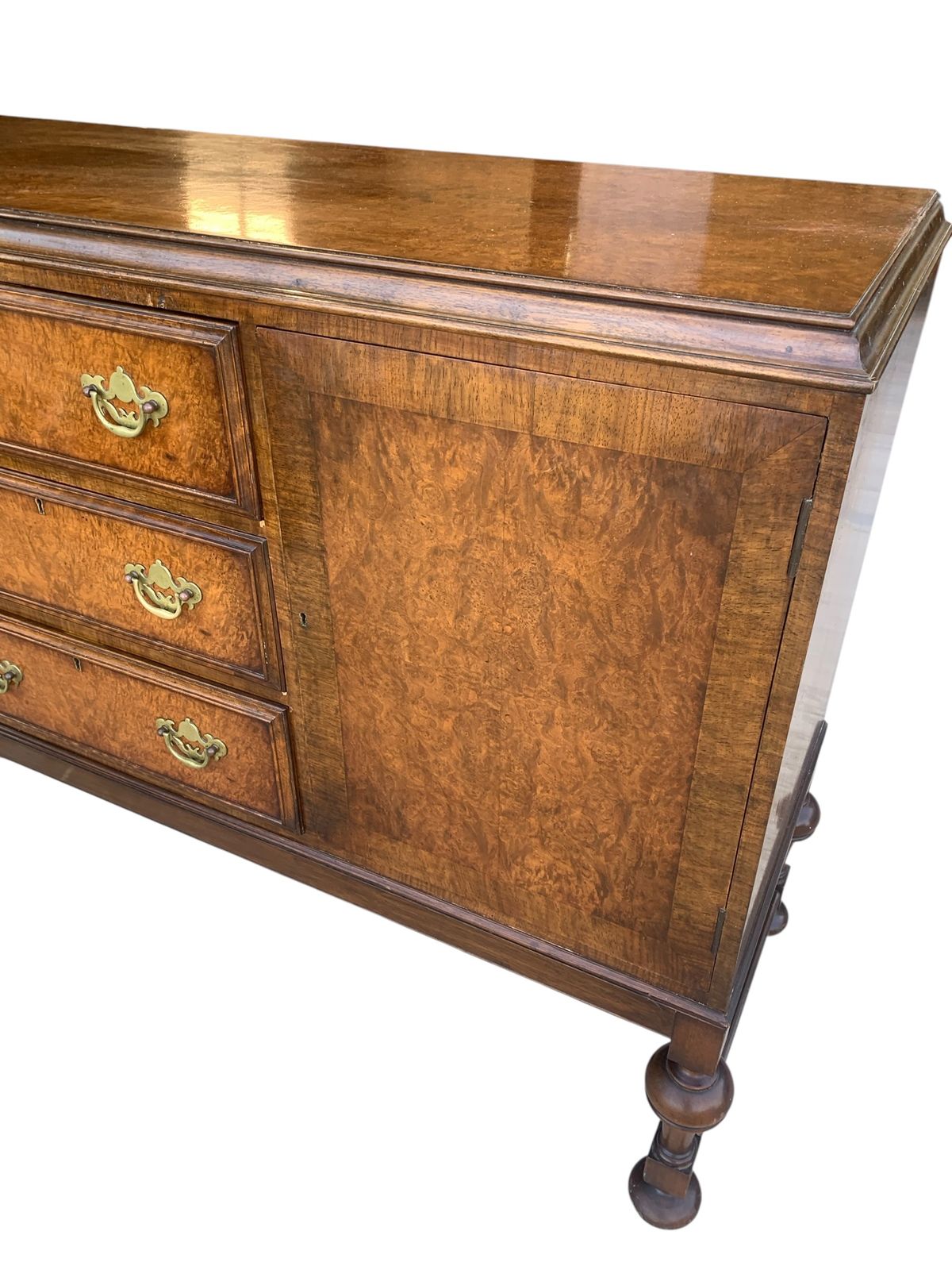 Vintage Walnut Art Deco Sideboard photo buy