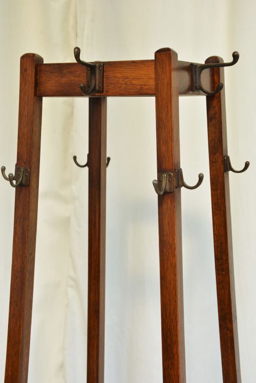 Mid Century Hall Stand Coat Stand Rack photo vintage