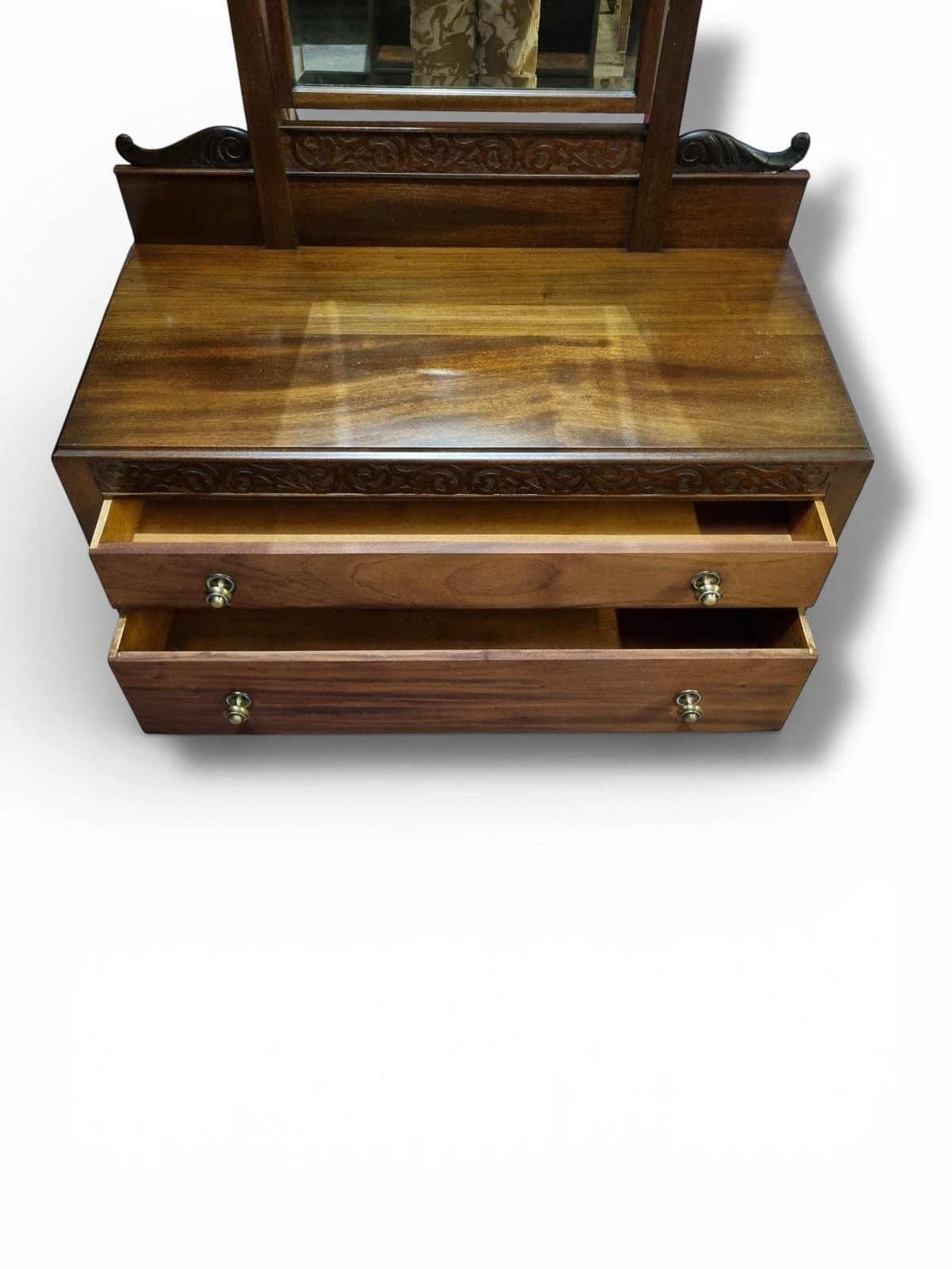 Vintage Dressing Chest With Mirror / C1950 photo buy