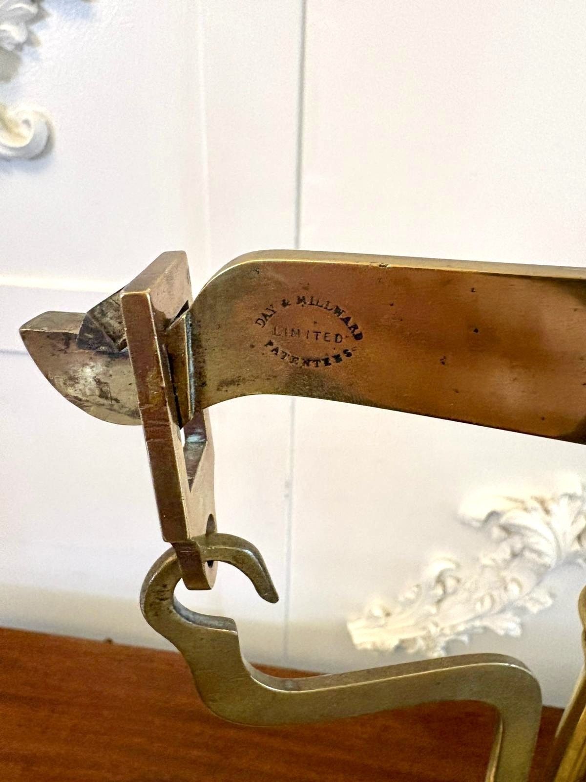 Antique 19th Century Apothecary Balance Scales Brass Mahogany Day & Millward Complete With Weights photo vinterior