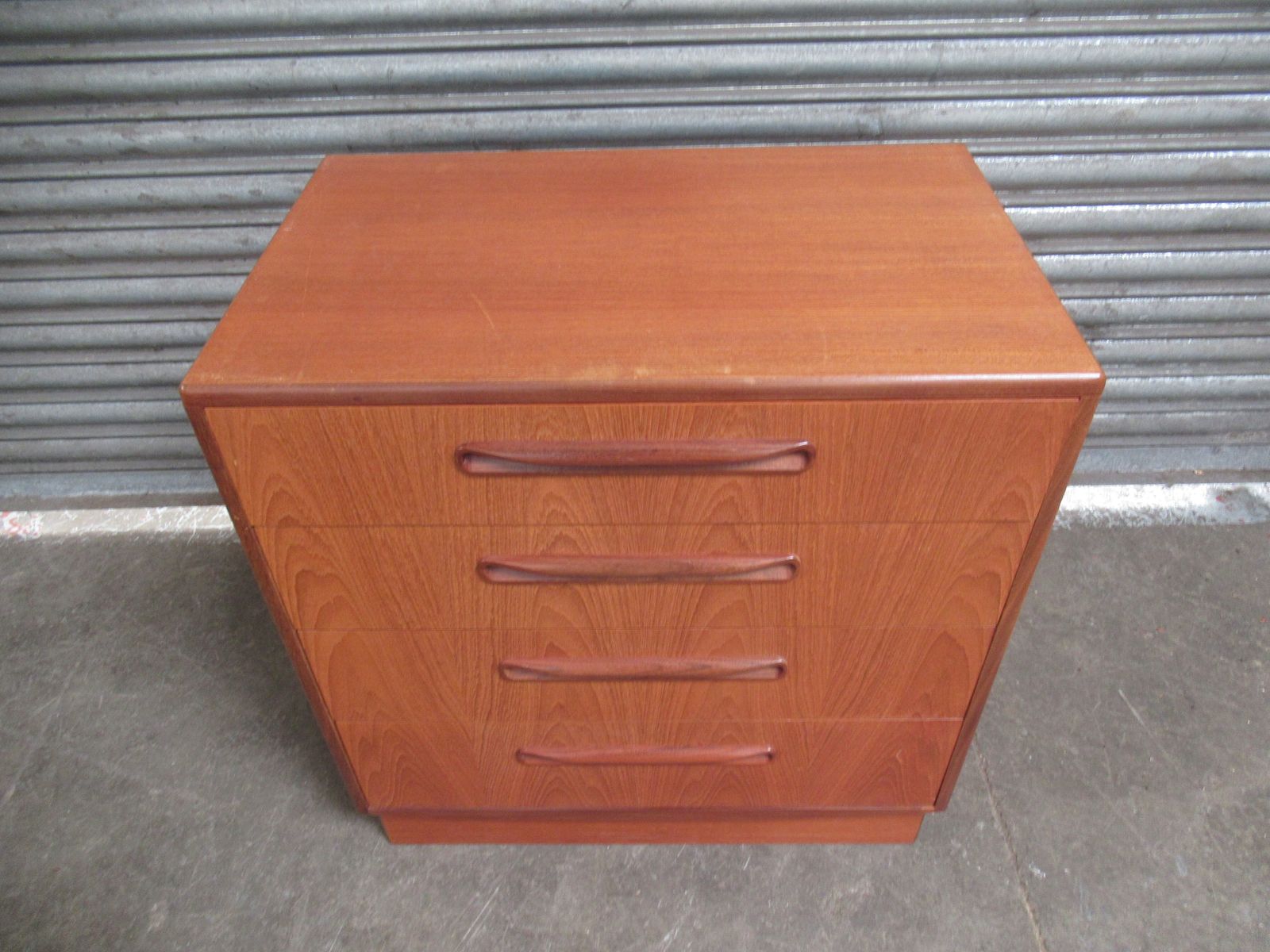Mid Century  G Plan     Teak Four Drawer Chest photo for sale