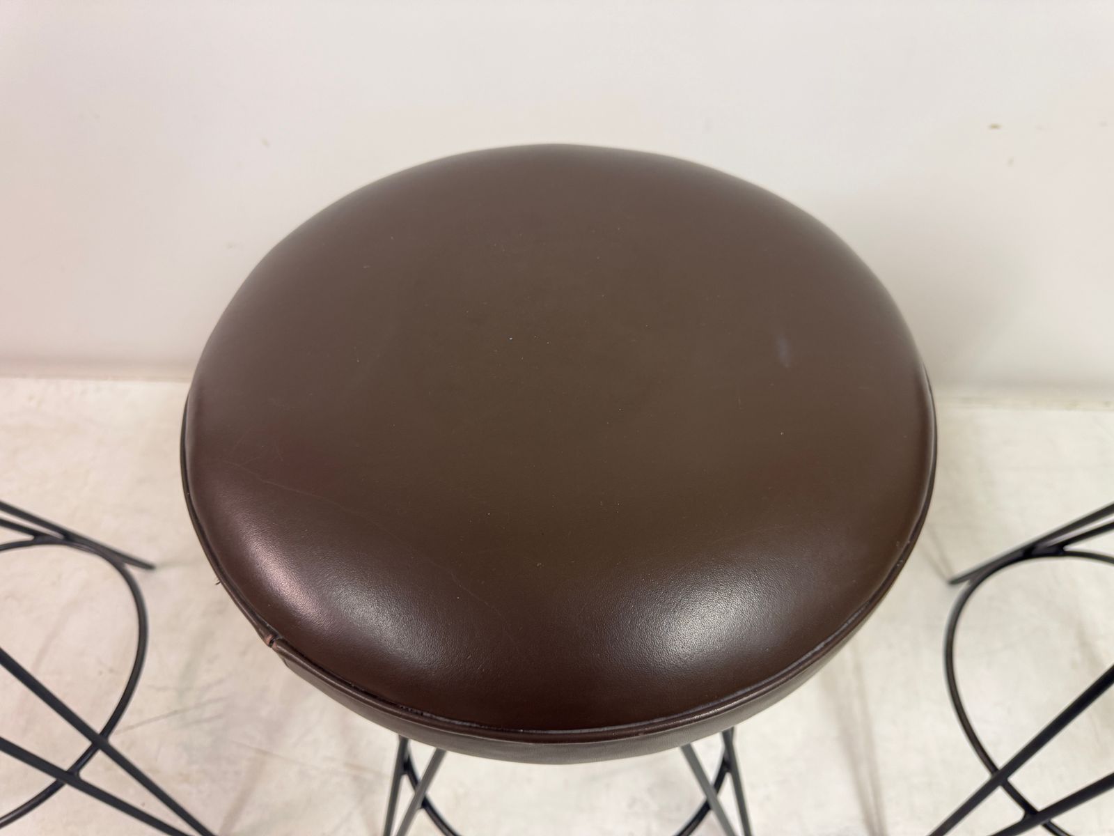 Set Of Three Mid Century Bar Stools photo Furniture