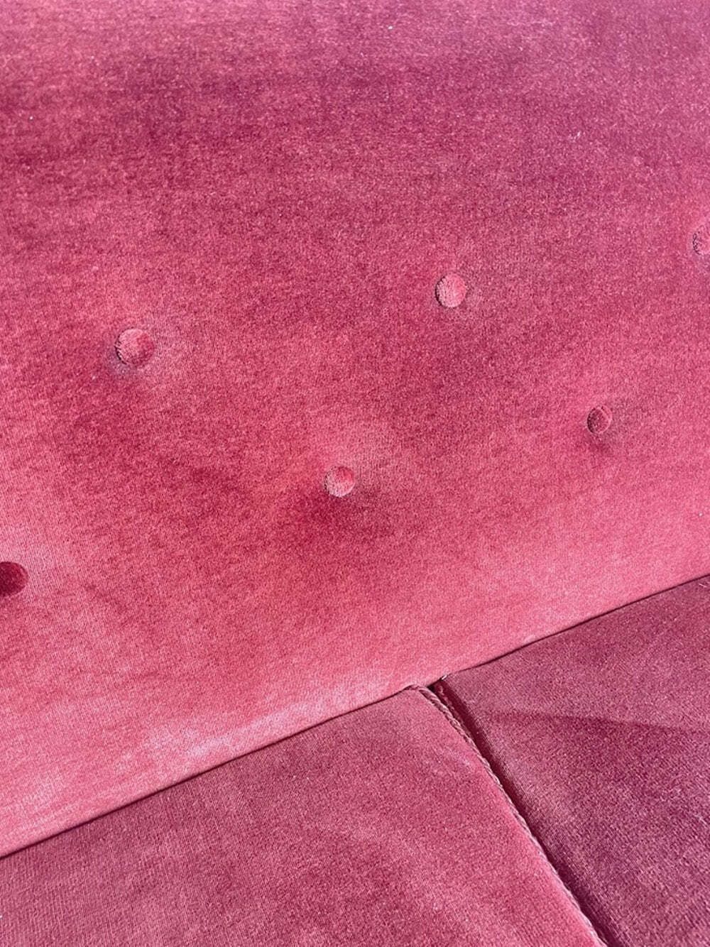 photo furniture Mid Century Modern Three Seater Velvet Sofa, Swedish 1950s–1960s