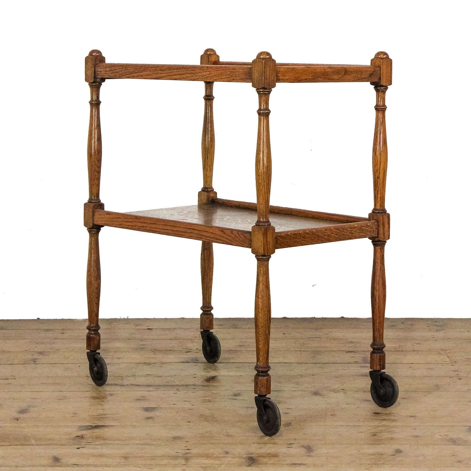 Vintage Oak Drinks Tea Trolley | Vintage Trolley | Drinks Trolley | Home Bar | Vintage Buffet (M 6789)