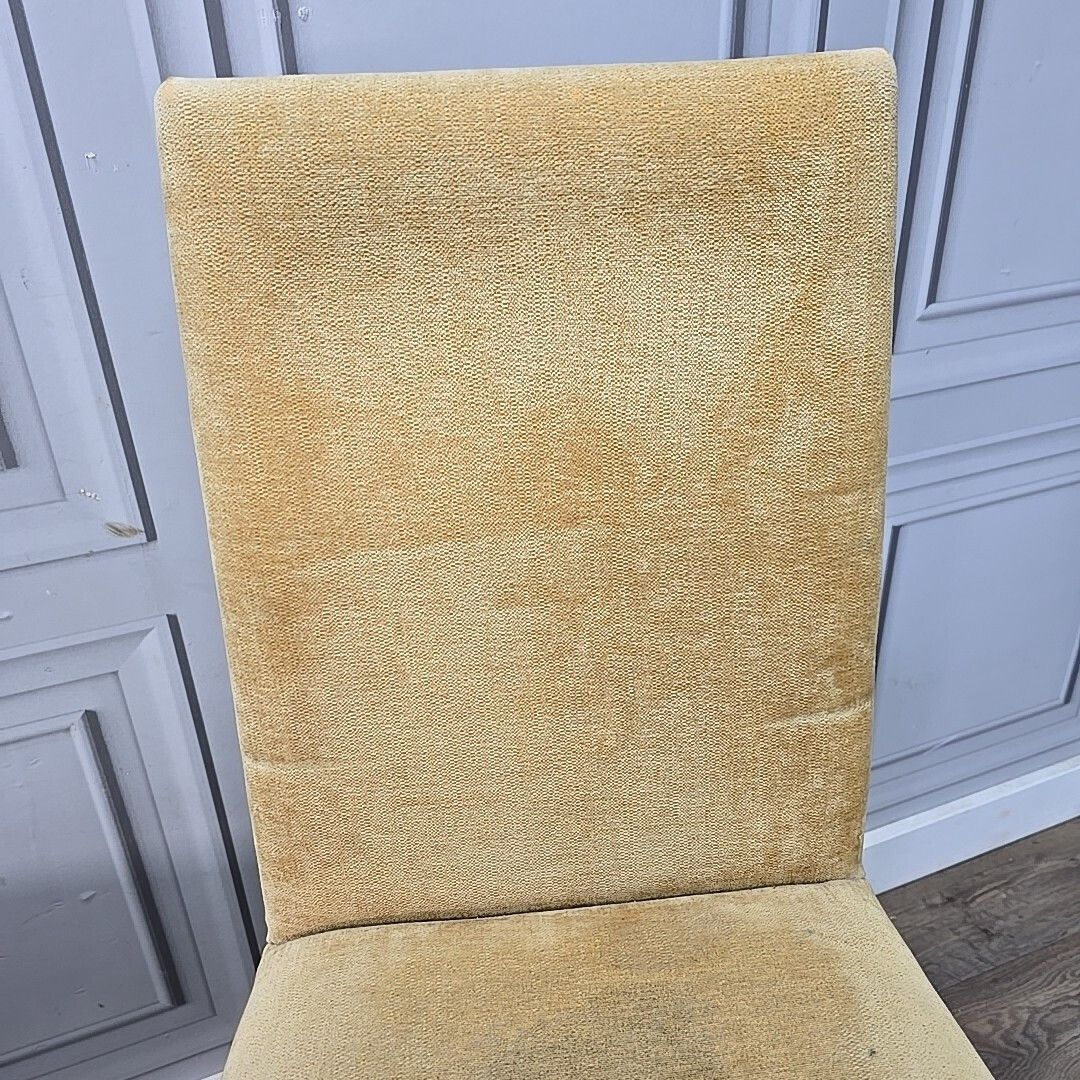 Pair Upholstered Chairs   Retro Vintage   Fireside Reading Nursing Dining Seats photo 90.0