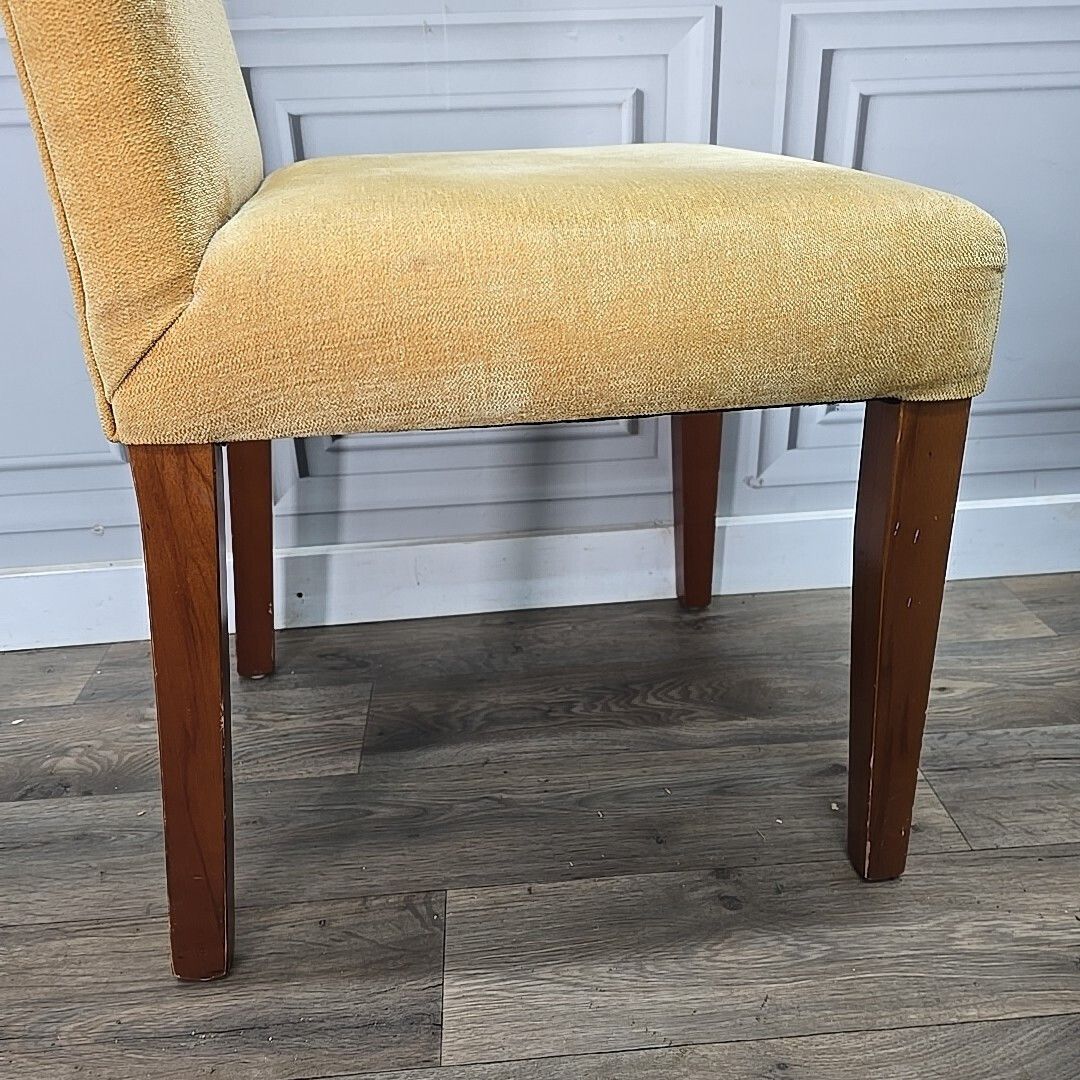 photo buy Pair Upholstered Chairs   Retro Vintage   Fireside Reading Nursing Dining Seats
