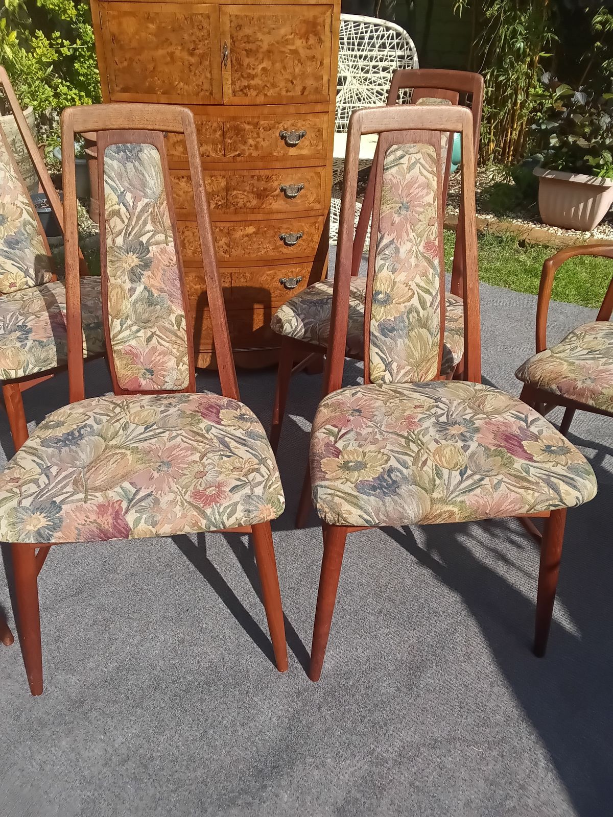 Reduced Another £200.... Set Of 6 Niels Koefoed Eva Dining Chairs For Hornslet. photo 750.0