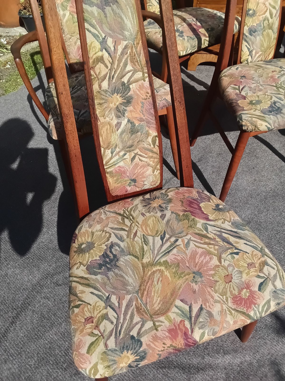 photo furniture Reduced Another £200.... Set Of 6 Niels Koefoed Eva Dining Chairs For Hornslet.