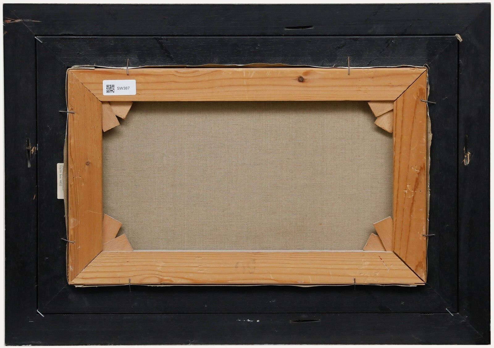 Jan Korthals (1916 1972)   Framed 20th Century Oil, Figure In A Street photo 695.0