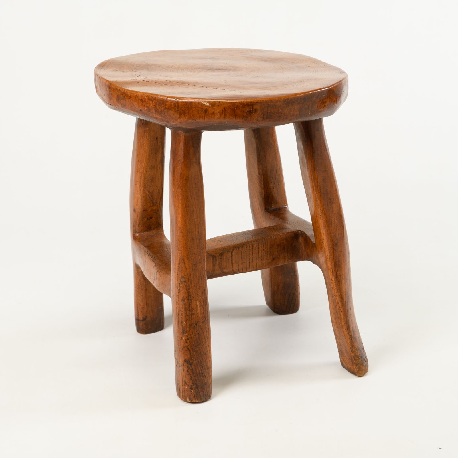 Central African Carved Hardwood Side Table Democratic Republic Of The Congo, Mid 20th Century photo furniture