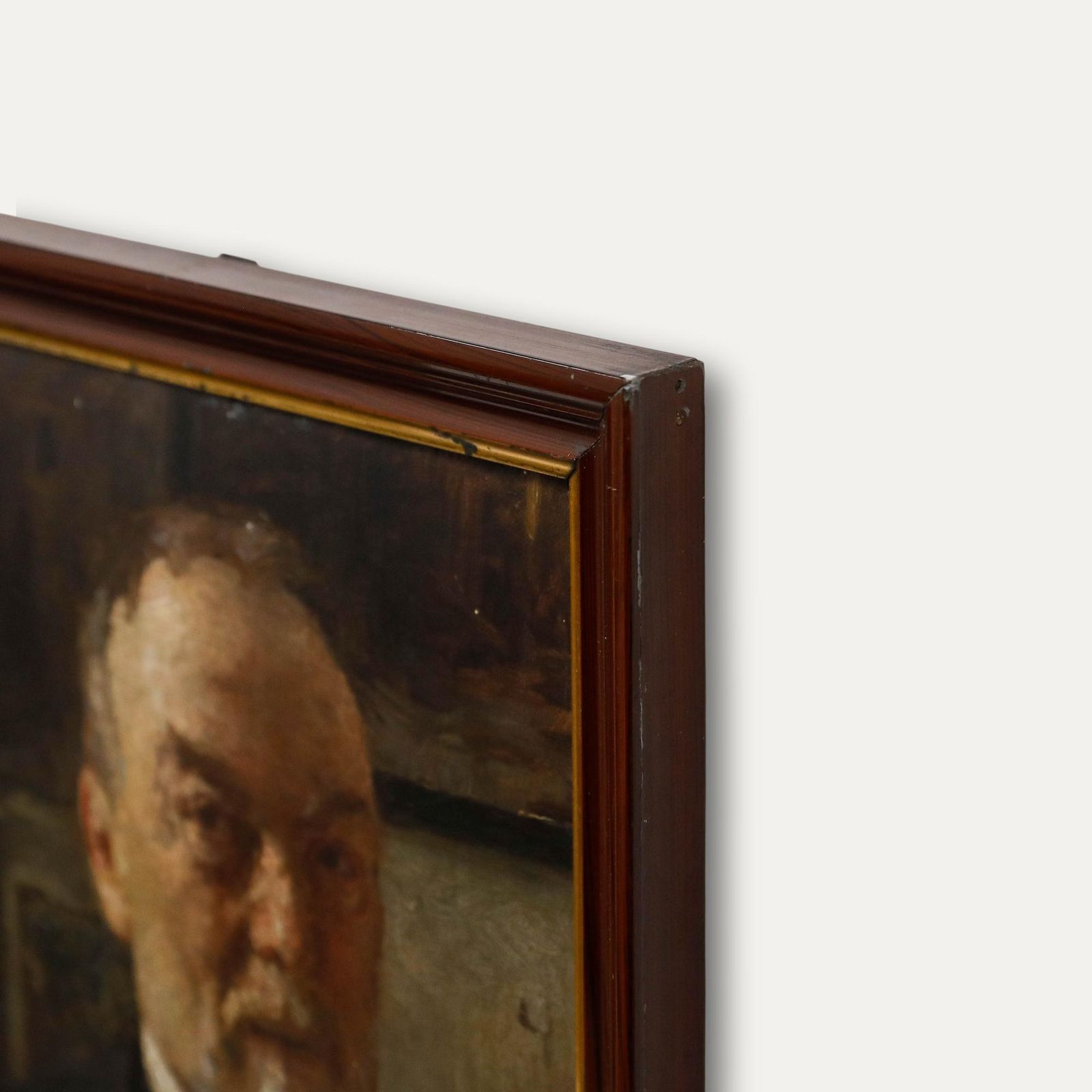 Gabriel Von Hackl (1843 1926)   Framed Early 20th Century Oil, Self Portrait photo buy