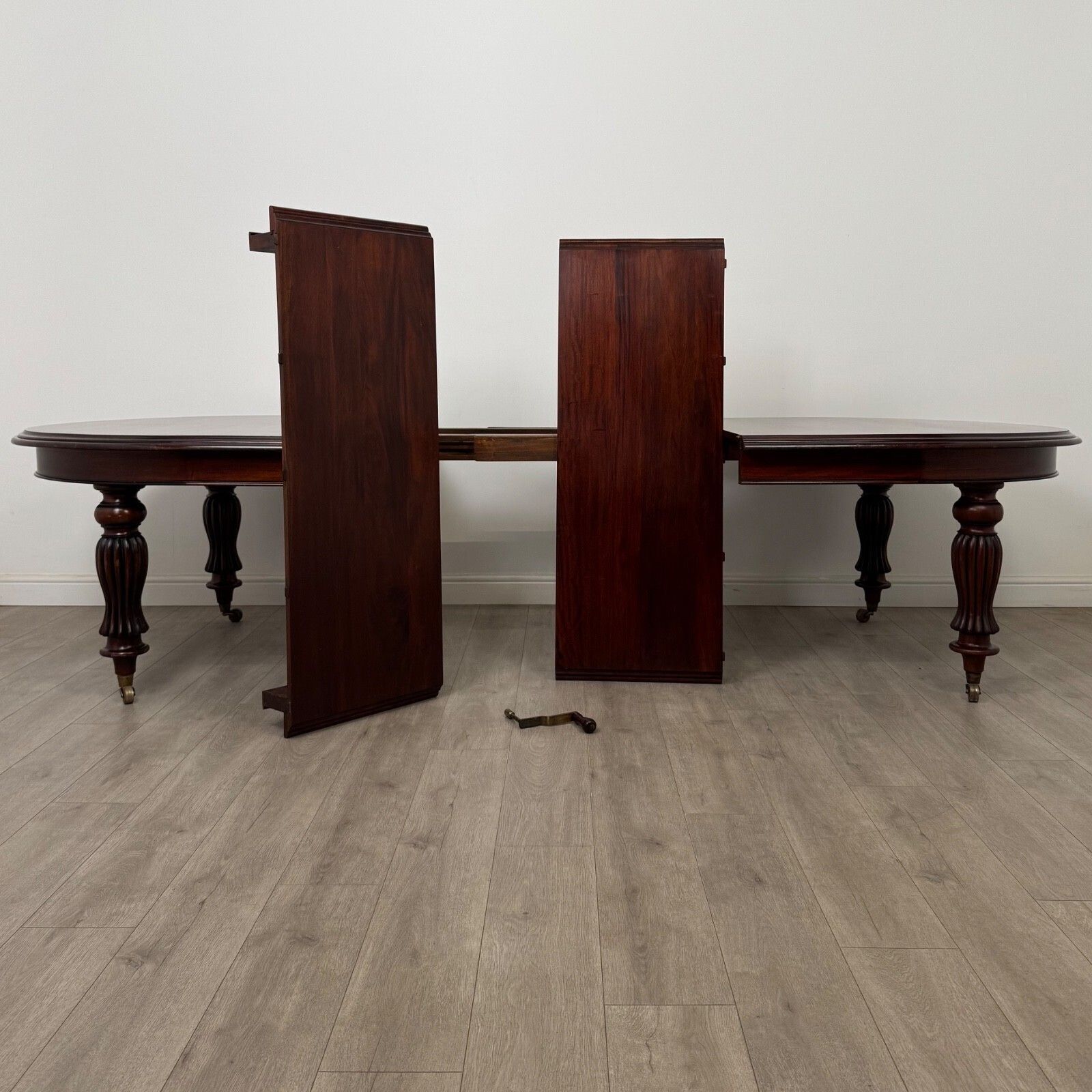 Antique 20th Century Victorian Style Dining Table In Mahogany ( Af 5381 ) photo 1250.0