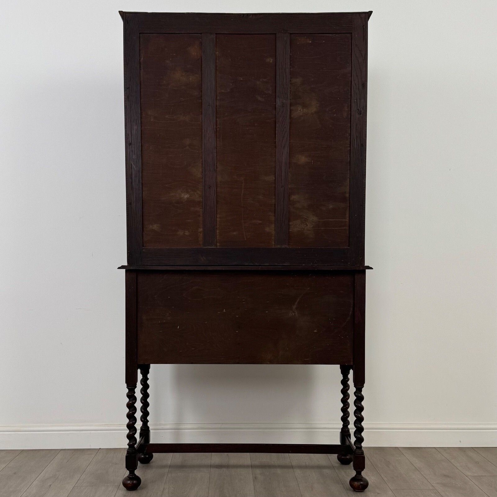 Antique 20th Century Barley Twist Welsh Dresser In Oak ( Af 5409 ) photo vinterior