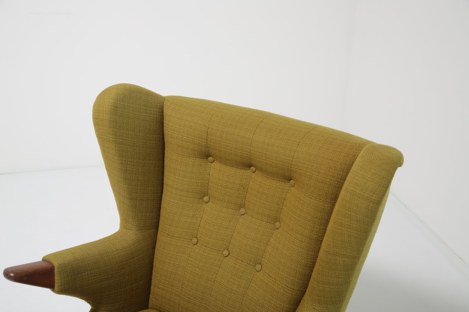 Mid Century Papa Bear Lounge Armchair ‘Model 91’ By Svend Skipper, 1950s photo Furniture
