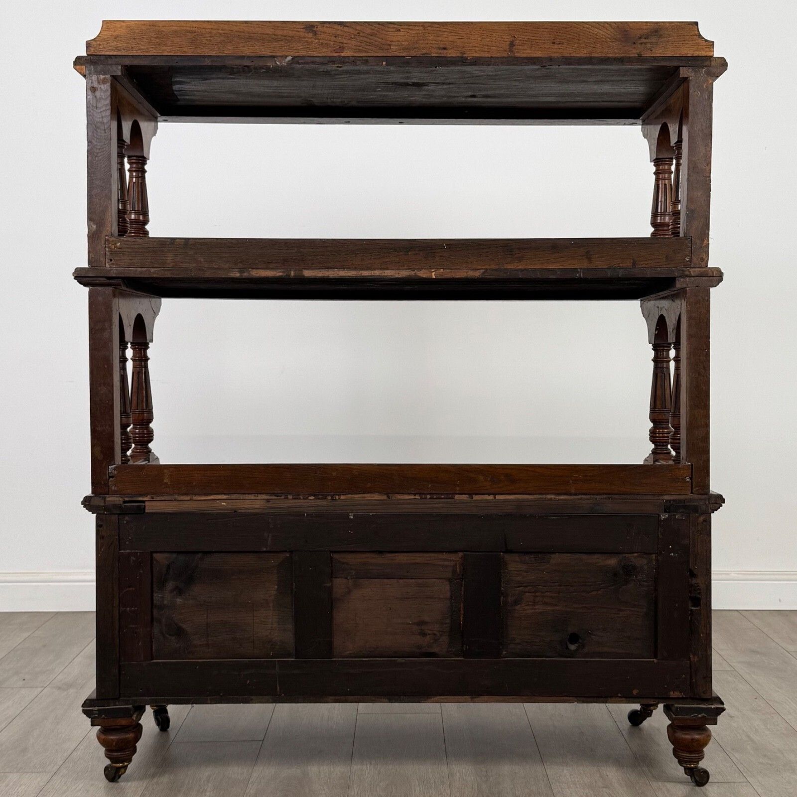 Antique 19th Century Victorian Cupboard In Burr Walnut ( Af 5393 ) photo vinterior
