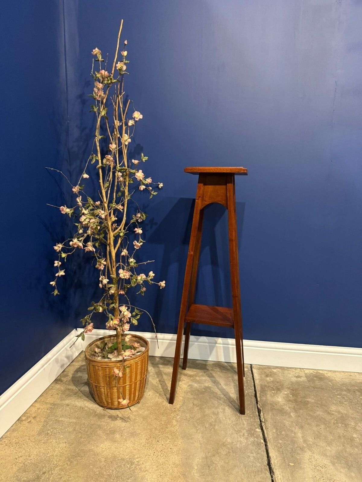 Antique Plant Stand Jardiniere English Oak Plant Stand Arts And Crafts Two Tier. photo furniture