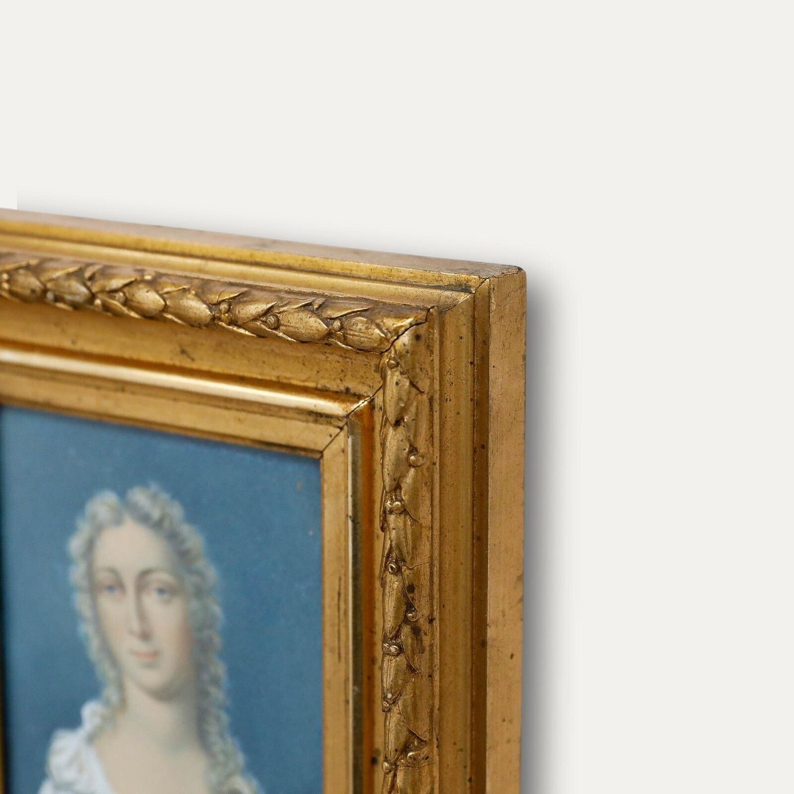 The Franquet Portraits   19th Century Gouache, Mrs. Captain Von Franquet photo buy
