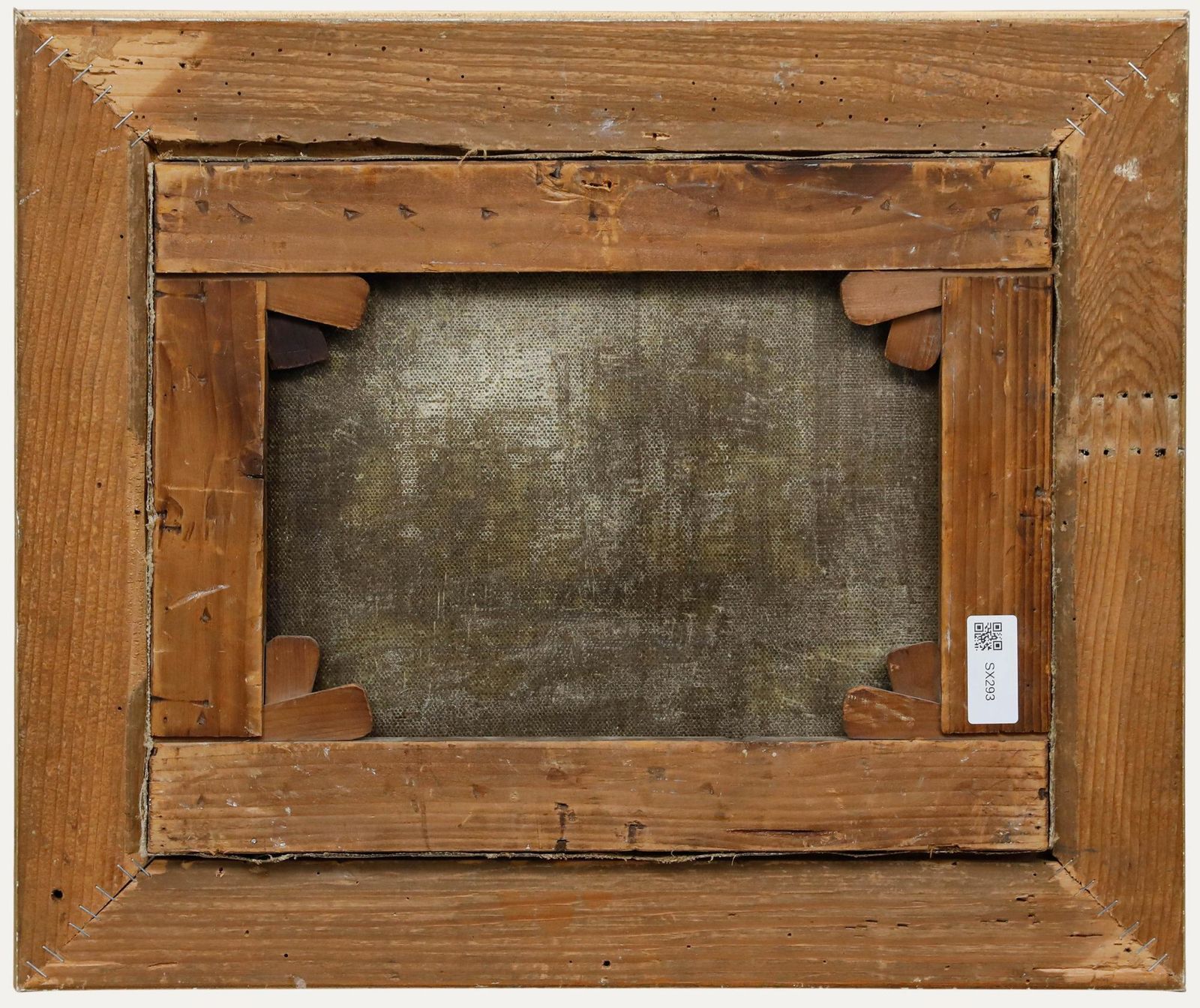 F. Ede   Framed 1859 Oil, Towards The Mountains photo vinterior