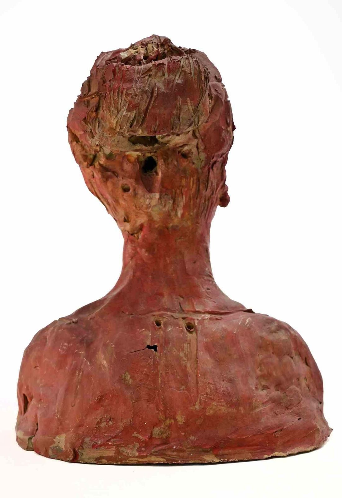 Sirio Pellegrini Portrait   Sculpture By Sirio Pellegrini   1960s photo for sale