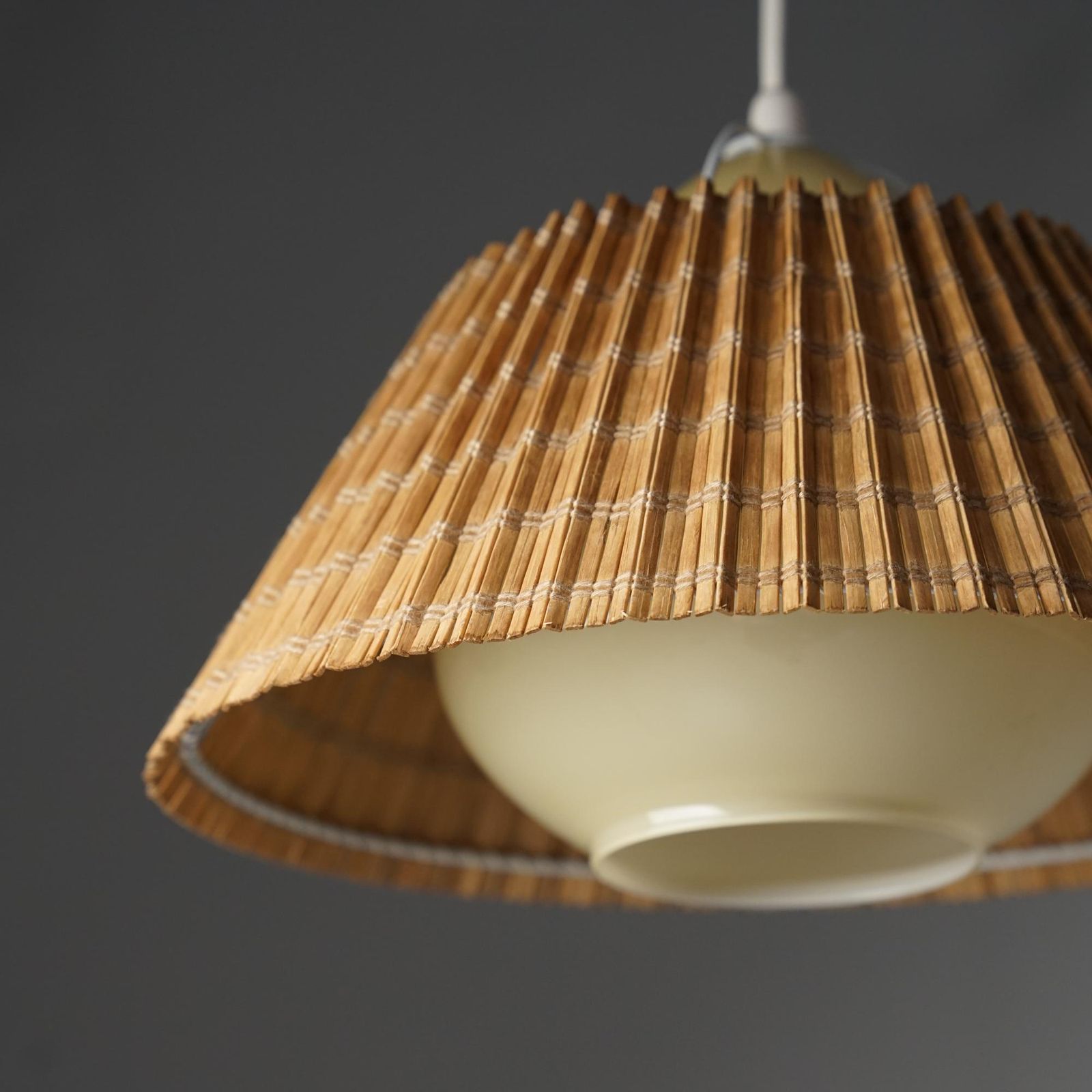 Pair Of Model 982 Scandinavian Pendants, Lisa Johansson Pape, Orno Oy, 1940/1950 photo for sale